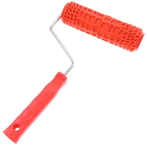 HAKIDZEL Strukturrolle für Wanddekoration Gummi Malerwalze mit Griff Präzise Prägeeffekte für DIY Holzmaserung Wand Boden Möbel Wiederverwendbar Schonend für Oberflächen HAKIDZEL Strukturrolle für Wanddekoration Gummi Malerwalze mit Griff Präzise Prägeeffekte für DIY Holzmaserung Wand Boden Möbel Wiederverwendbar Schonend für Oberflächen von HAKIDZEL