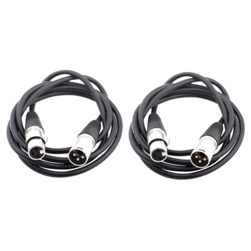 HAKIDZEL Xlr-mikrofonkabel Schwarz Langlebiges Flexibles Audiokabel mit Xlr-stecker Buchse Kompatibel mit Mischpult Lautsprecher und Professionellen Tonanlagen HAKIDZEL Xlr-mikrofonkabel Schwarz Langlebiges Flexibles Audiokabel mit Xlr-stecker Buchse Kompatibel mit Mischpult Lautsprecher und Professionellen Tonanlagen von HAKIDZEL