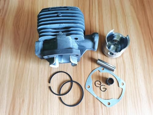 For EC08 EC12 Zylinder komplett mit Dichtung Kolbenlager 50mm for Subaru Robin EC08 EC208 EC12 1E50FW Motor Kolbenring Stiftclip 【Werkzeugzubehör】 von HAKTAS