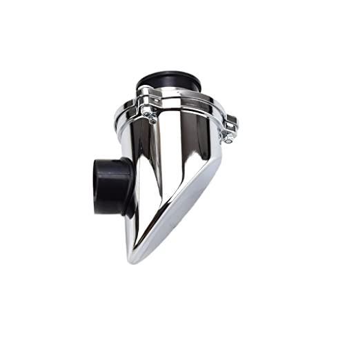 HAKTAS Motorradzubehör 38 mm Chrom-Kunststoff-Luftfilter for Monkey Z50 Z50A Z50R Z50J Skyteam-Fahrräder von HAKTAS