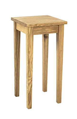 HAKU Möbel Beistelltisch, Massivholz, eiche geölt, B 30 x T 30 x H 61 cm von HAKU Möbel