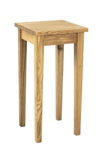 HAKU Möbel Beistelltisch, Massivholz, eiche geölt, B 30 x T 30 x H 61 cm von HAKU Möbel