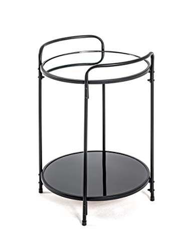 HAKU Möbel Beistelltisch, Metall, schwarz, Ø 37 x H 50 cm von HAKU Möbel
