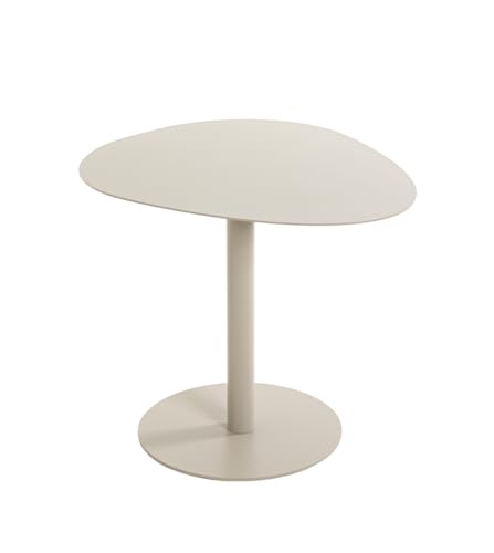 HAKU Möbel Beistelltisch, grau (Kaschmirgrau), Metall - Maße: B 51 x H 42 x T 41 cm, Style: Modern von HAKU Möbel