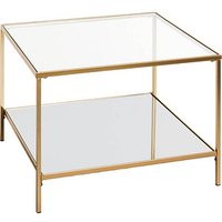 HAKU Möbel Beistelltisch Spiegel gold 60,0 x 60,0 x 45,0 cm von HAKU Möbel