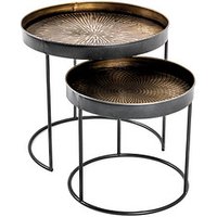 HAKU Möbel Beistelltische-Set Metall kupfer HAKU Möbel Beistelltische-Set Metall kupfer von HAKU Möbel