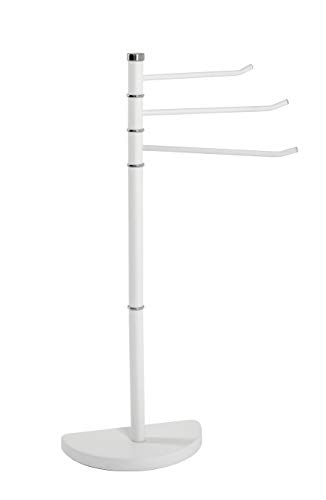 HAKU Möbel Handtuchhalter Creme, Metall - Maße: B 33 cm x H 89 cm x T 43 cm, Style: Modern von HAKU Möbel