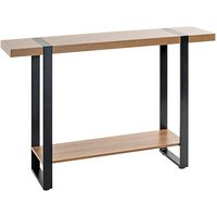 HAKU Möbel Konsolentisch Holz bologna-eiche 120,0 x 30,0 x 82,0 cm von HAKU Möbel