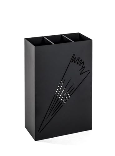 HAKU Möbel Schirmständer, Metall, schwarz, B 30 x T 16 x H 48 cm von HAKU Möbel