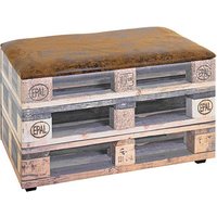 HAKU Möbel Sitztruhe 25970 Motiv Palette 1 Holz 65,0 cm von HAKU Möbel