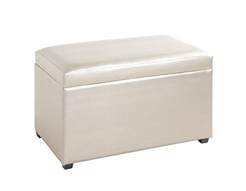 HAKU Möbel Sitztruhe Gold, Kunstleder, MDF - Maße: B 65 cm x H 42 cm x T 40 cm, Style: Art Deco HAKU Möbel Sitztruhe Gold, Kunstleder, MDF - Maße: B 65 cm x H 42 cm x T 40 cm, Style: Art Deco von HAKU Möbel