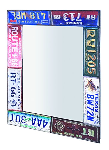 HAKU Möbel Spiegel, Metall, vintage, B 61 x T 5 x H 81 cm von Haku Moebel