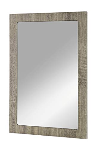 HAKU Möbel Spiegel Eiche trüffel, MDF - Maße: B 40 cm x H 60 cm x T 2 cm, Style: Modern HAKU Möbel Spiegel Eiche trüffel, MDF - Maße: B 40 cm x H 60 cm x T 2 cm, Style: Modern von HAKU Möbel
