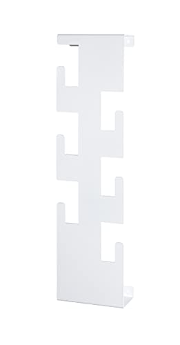 HAKU Möbel Wandgarderobe, Metall, weiß, B 15 x T 8 x H 60 cm von HAKU Möbel