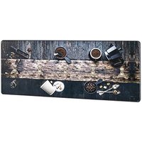 HAKU Möbel Wandgarderobe 17852 Motiv Holz 5 Haken 50,0 x 20,0 cm von HAKU Möbel