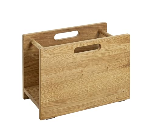 HAKU Möbel Zeitungsständer, Eiche, Massivholz - Maße: B 40 x H 30 x T 21 cm, Style: Traditional HAKU Möbel Zeitungsständer, Eiche, Massivholz - Maße: B 40 x H 30 x T 21 cm, Style: Traditional von HAKU Möbel