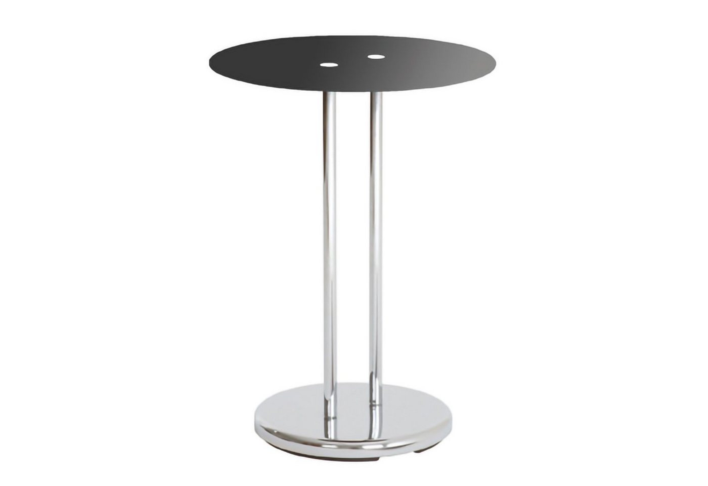 HAKU Beistelltisch HAKU Möbel Beistelltisch - chrom-schwarz - H. 55cm (1 Stück) HAKU Beistelltisch HAKU Möbel Beistelltisch - chrom-schwarz - H. 55cm (1 Stück) von HAKU