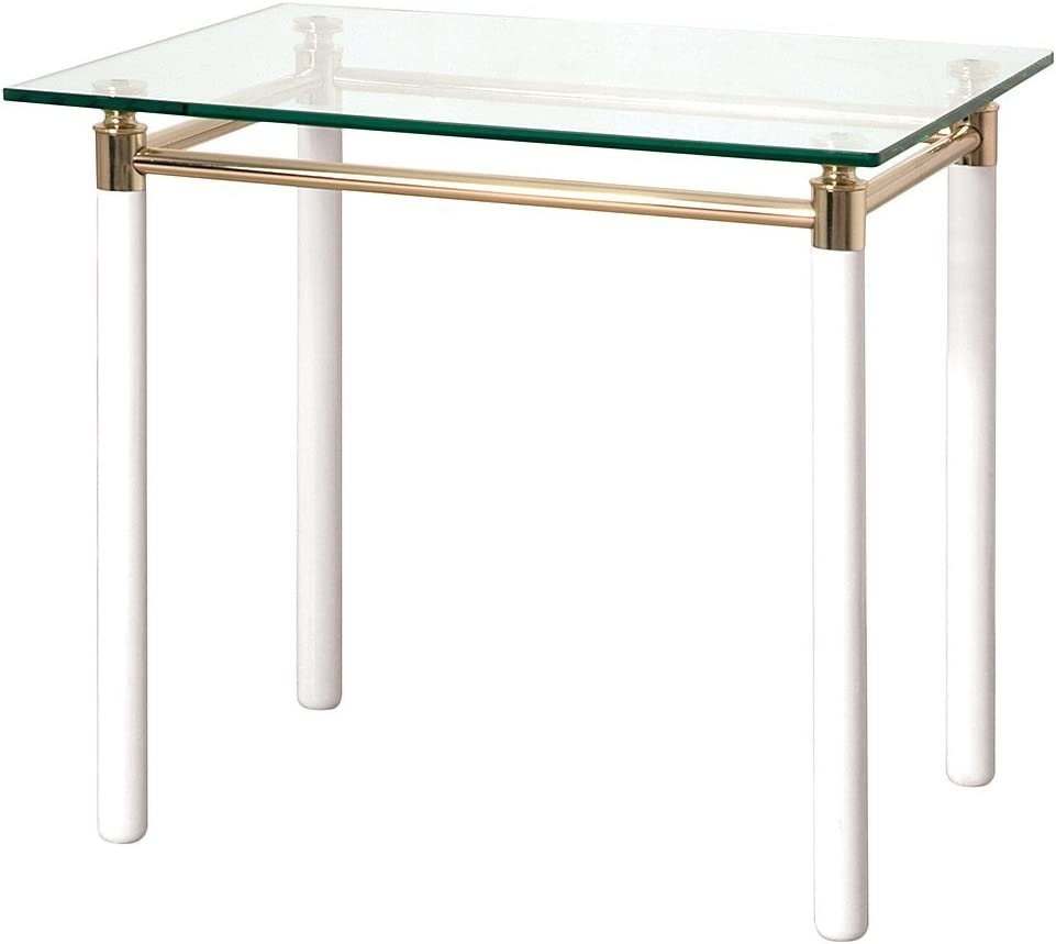 HAKU Beistelltisch HAKU Möbel Beistelltisch - weiß-vergoldet - H. 54cm x B. 60cm (1 Stück) HAKU Beistelltisch HAKU Möbel Beistelltisch - weiß-vergoldet - H. 54cm x B. 60cm (1 Stück) von HAKU