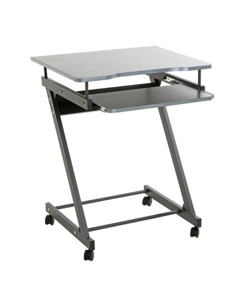 HAKU Schreibtisch HAKU Möbel Computertisch auf Rollen - anthrazit - H. 75cm x B. 60cm (1 Stück) von HAKU