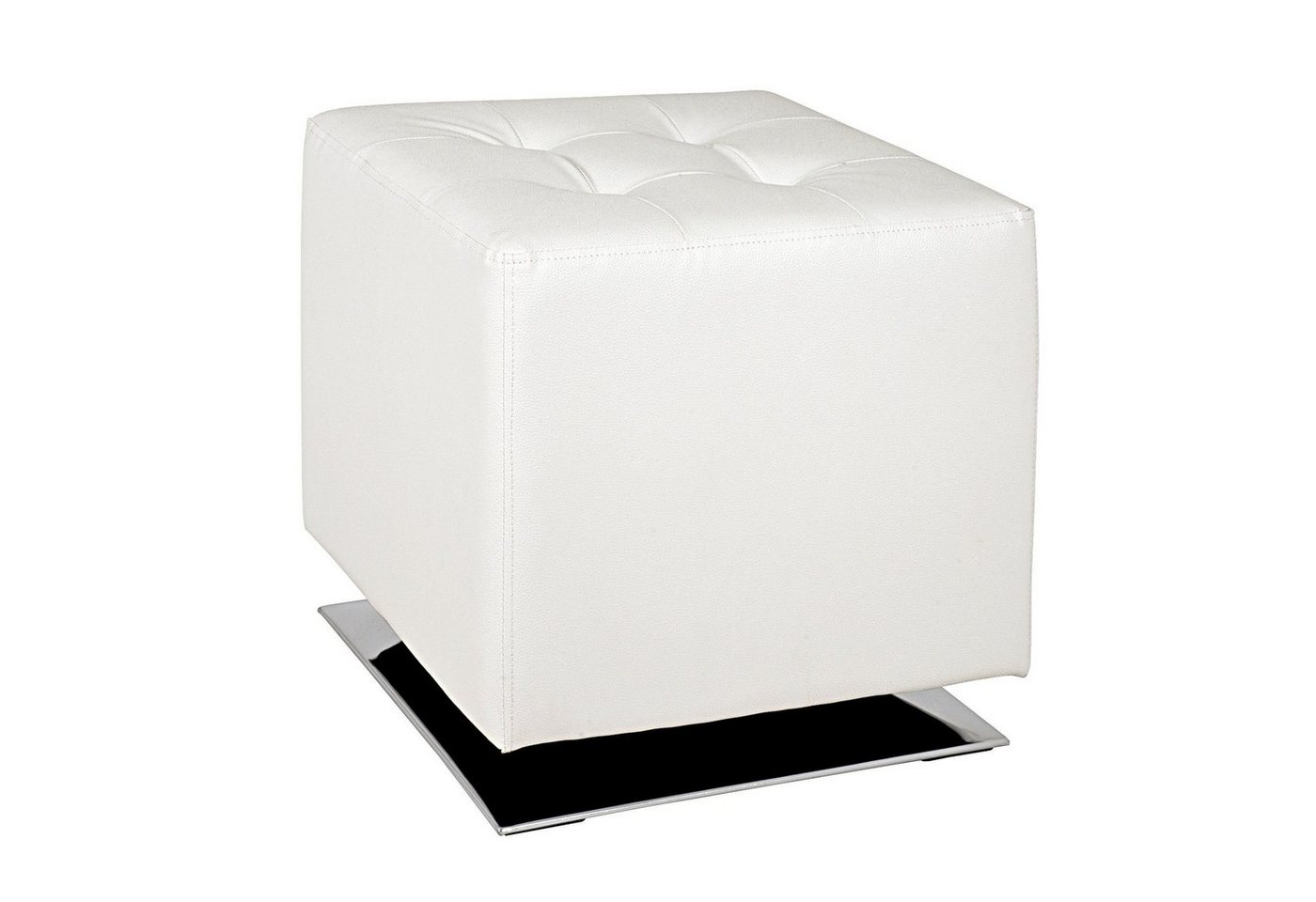 HAKU Sitzhocker HAKU Möbel Hocker (BHT 40x42x40 cm) BHT 40x42x40 cm grau von HAKU