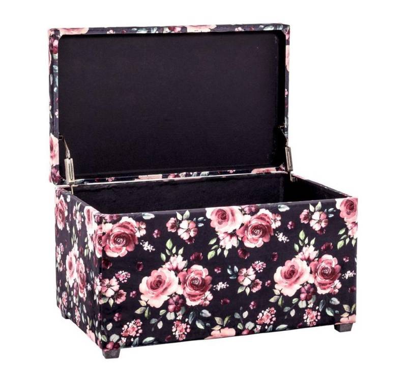 HAKU Truhenbank Haku Sitztruhe Motiv "Black Rose" HAKU Truhenbank Haku Sitztruhe Motiv "Black Rose" von HAKU