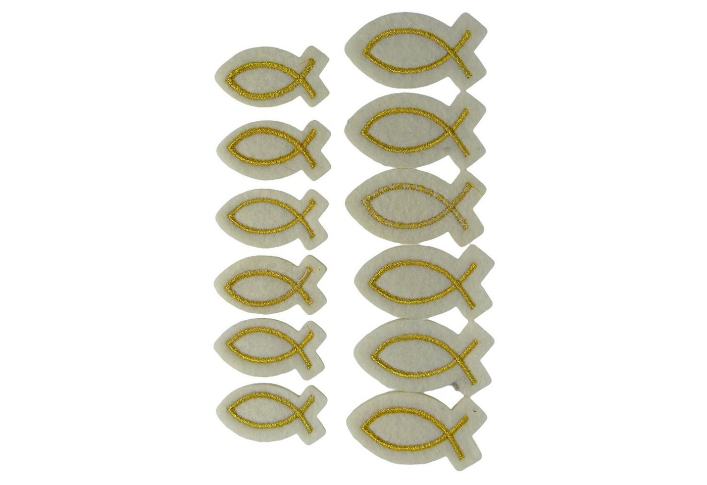 HALBACH Streudeko Bastelfische Fische Filz Creme 5cm, 12 St. HALBACH Streudeko Bastelfische Fische Filz Creme 5cm, 12 St. von HALBACH