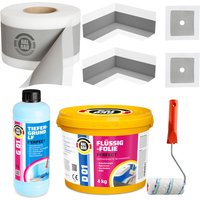 Halbau - Dichtset für Duschabdichtung Bad Abdichtung Dichtband Flüssigfolie 4kg H04 Halbau - Dichtset für Duschabdichtung Bad Abdichtung Dichtband Flüssigfolie 4kg H04 von HALBAU