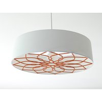 Ornamentlampe, Harmonie, Moderne Pendelleuchte, Designlampe, Deckenleuchte, Lotus2 von HALBEINS