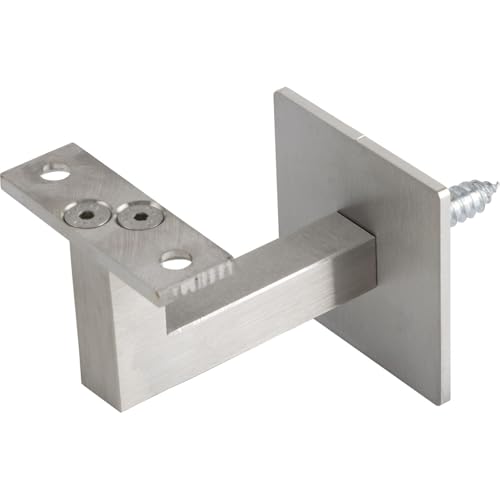 Halcö Handlaufträger mit Schraubbefestigung, Handlaufhalter Wandabstand 78 mm, Handlauf Halterung aus Edelstahl von HALCÖ