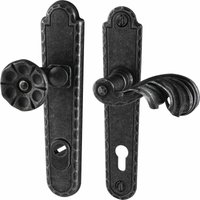 Halcö - Sicherheits-Wechselgarnitur tux PZ92, rechts, verzinkt schwarz passiviert Halcö - Sicherheits-Wechselgarnitur tux PZ92, rechts, verzinkt schwarz passiviert von HALCÖ