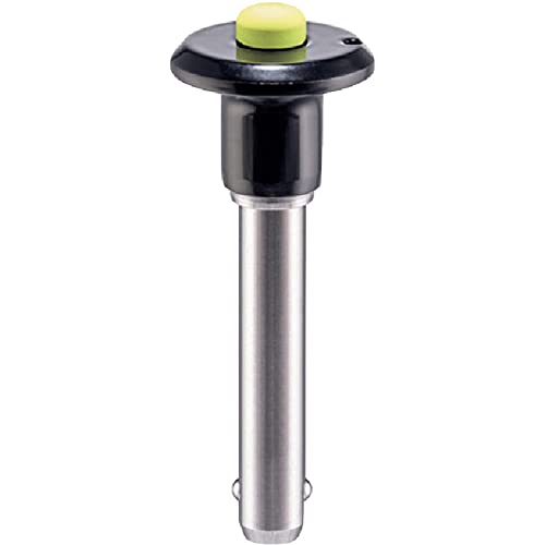 HALDER 22410.0042, Pilzgriff Klemmsperrbolzen, schwarz, d1=8 mm / l1=10 mm HALDER 22410.0042, Pilzgriff Klemmsperrbolzen, schwarz, d1=8 mm / l1=10 mm von HALDER