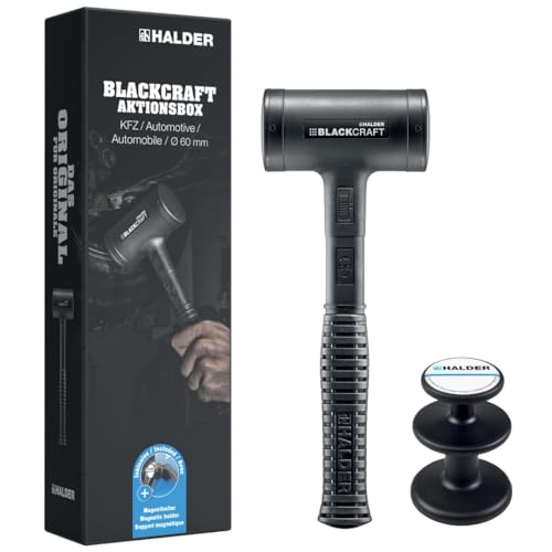 HALDER BLACKCRAFT-Aktionsbox KFZ, BLACKCRAFT-Schonhammer D60 plus Magnethalter | 3379s004 von HALDER