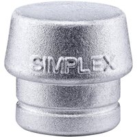 SIMPLEX-Einsatz, Weichmetall, silber D=50 mm 3209.050 von ERWIN HALDER KG