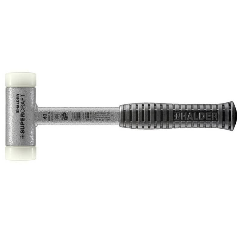HALDER Hammer Halder SUPERCRAFT 3377.040 Schonhammer ergonomischer Griff, hart 805 g von HALDER