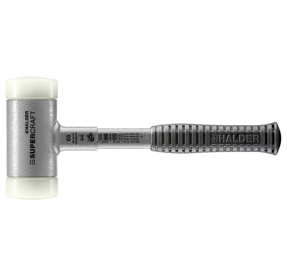 HALDER Hammer Halder SUPERCRAFT 3377.060 Schonhammer ergonomischer Griff, hart 1750 HALDER Hammer Halder SUPERCRAFT 3377.060 Schonhammer ergonomischer Griff, hart 1750 von HALDER
