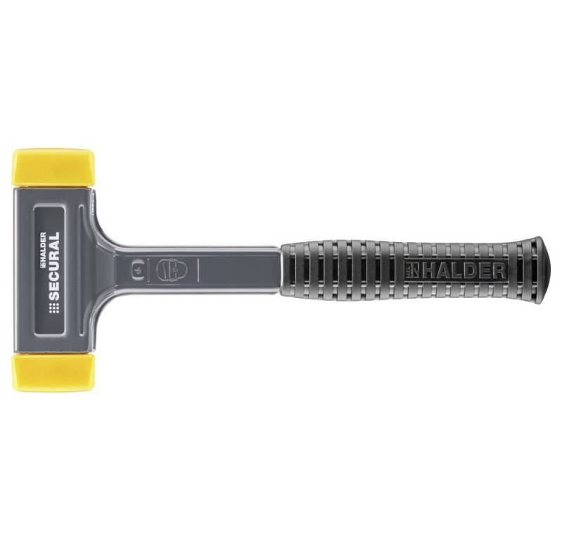 HALDER Hammer Halder SUPERCRAFT 3380.045 Schonhammer ergonomischer Griff, mittelhart von HALDER