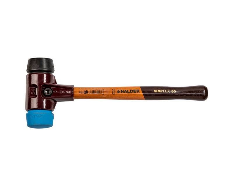 HALDER Hammer SIMPLEX-Schonhammer 50 TPE-soft/GUMMIK. TE SIMPL von HALDER