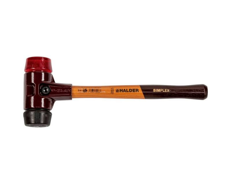 HALDER Hammer SIMPLEX-Schonhammer 60 GUMMIK./PLASTIK TE SIMPL von HALDER