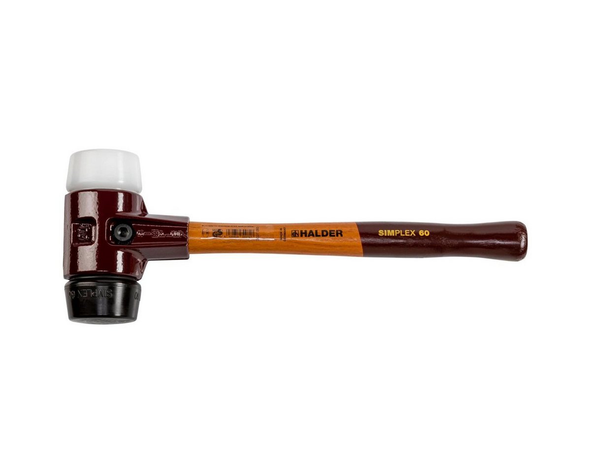 HALDER Hammer SIMPLEX-Schonhammer 60 GUMMIK./SUPERPL. TE SIMPL HALDER Hammer SIMPLEX-Schonhammer 60 GUMMIK./SUPERPL. TE SIMPL von HALDER