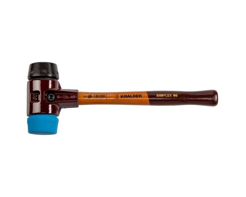 HALDER Hammer SIMPLEX-Schonhammer 60 TPE-soft/GUMMIK. TE SIMPL von HALDER