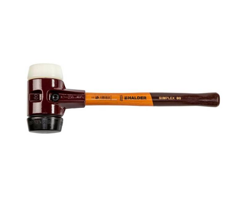HALDER Hammer SIMPLEX-Schonhammer 80 GUMMIK./NYLON TE SIMPLEX von HALDER