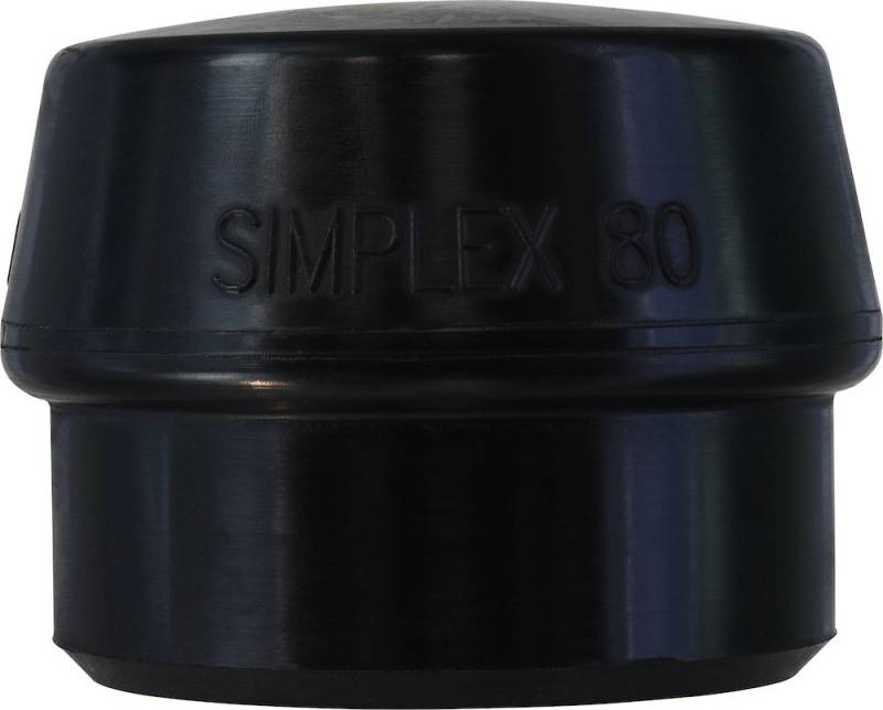 HALDER Hammer Schonhammerkopf Simplex Kopf Gummikompf, 80 mm von HALDER