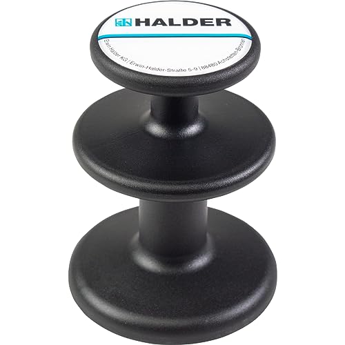 HALDER 3688.003 Magnethalter schwarz von HALDER