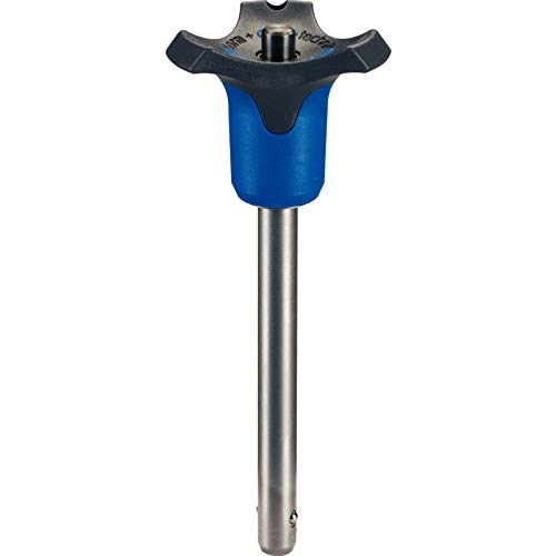 Kugelsperrbolzen, selbstsichernd, mit Kombigriff | d1=16 mm / l1=45 mm / blau | 22370.0509 Kugelsperrbolzen, selbstsichernd, mit Kombigriff | d1=16 mm / l1=45 mm / blau | 22370.0509 von HALDER