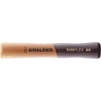 Halder - SIMPLEX-Stiel, für SIMPLEX-Schonhämmer mit Tempergussgehäuse D=80 mm / Stielausführung=extra kurz 3244.082 von Halder