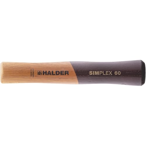 HALDER SIMPLEX-Stiel, für SIMPLEX-Schonhämmer mit Tempergussgehäuse | D=60 mm/Stielausführung=extra kurz | 3244.062 von HALDER