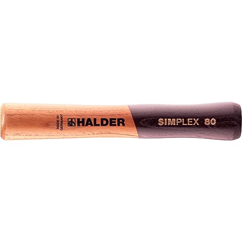 SIMPLEX-Stiel, für SIMPLEX-Schonhämmer mit Tempergussgehäuse | D=80 mm/Stielausführung=extra kurz | 3244.082 von HALDER