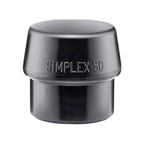 Simplex Einsatz, Gummikomposition, schwarz | D=50 mm | 3202.050 von HALDER