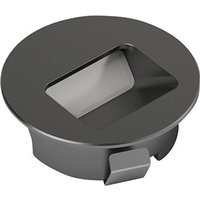 Halemeier Side Spot, schwarz, cw 12VDC 1.4W 1.8m Ltg, M1 von HALEMEIER