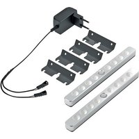 Format LuckyLine 2er Set cw Alu Optik LED-Verl.,EVG H3697502 von HALEMEIER